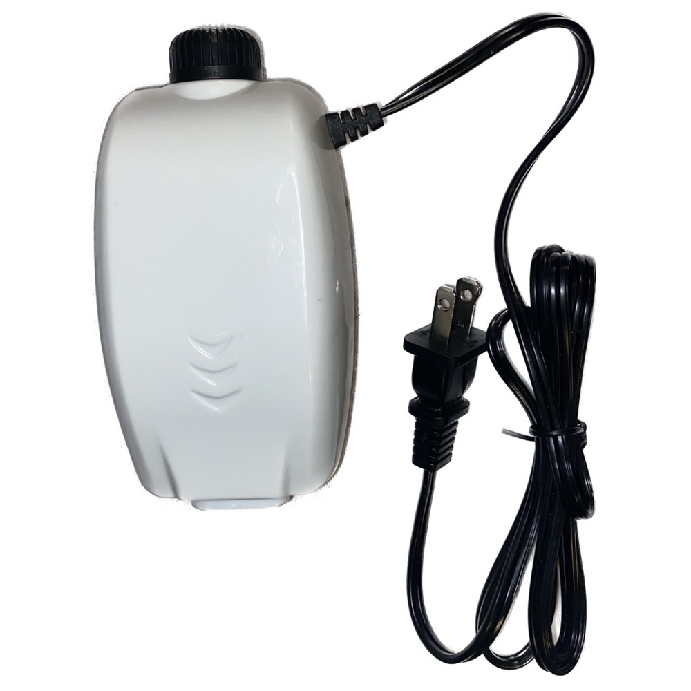 HITOP Dual Outlet Electric Air Pump for 10-100 Gallon Aquariums 100-120V/60Hz 3W